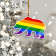Gearhomies Ornament Rainbow Bear