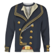 Gearhomies Unisex Sweatshirt Marquis de Lafayette 3D Apparel