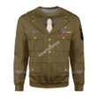 Gearhomies Unisex Sweatshirt U.S General WWII 3D Apparel