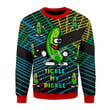 Merry Christmas Gearhomies Unisex Christmas Sweater Tickle My Pickle 3D Apparel
