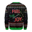 Merry Christmas Gearhomies Unisex Christmas Sweater Feel The Joy 3D Apparel