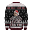 Merry Christmas Gearhomies Unisex Christmas Sweater B??b?? It's Cold Outside 3D Apparel