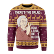 Merry Christmas Gearhomies Unisex Christmas Sweater There���??s The Salad Now Leave Me Alone 3D Apparel