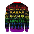 Merry Christmas Gearhomies Unisex Christmas Sweater Don't We Now Our Gay Apparel 3D Apparel