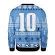Merry Christmas Gearhomies Unisex Christmas Sweater Diego Number 10 Football Player