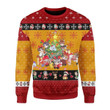 Merry Christmas Gearhomies Unisex Christmas Sweater Chibi BTS Members 3D Apparel