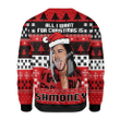 Merry Christmas Gearhomies Unisex Christmas Sweater All I Want For Christmas Is Some Money 3D Apparel