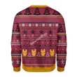 Merry Christmas Gearhomies Unisex Christmas Sweater Here We Go Again 3D Apparel