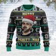 Merry Christmas Gearhomies Unisex Ugly Christmas Sweater Merry Schittmas 3D Apparel
