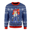 Merry Christmas Gearhomies Unisex Christmas Sweater Optimus Prime