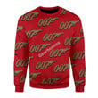 Merry Christmas Gearhomies Unisex Christmas Sweater 007 Detective