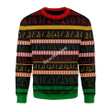 Merry Christmas Gearhomies Unisex Christmas Sweater Butts Wall 3D Apparel