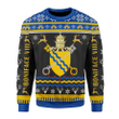 Merry Christmas Gearhomies Unisex Christmas Sweater Pope Boniface VIII Coat of Arms 3D Apparel