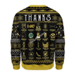 Gearhomies Christmas Unisex Sweater Thanks Science Wool 3D Apparel