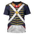 Gearhomies Unisex T-Shirt War of 1812 (1812-1815) US Army 3D Apparel