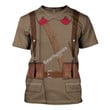 Gearhomies Unisex T-Shirt Red Army in Winter War 39-40 3D Apparel