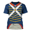 Gearhomies Unisex T-Shirt US Marine 1810-1815 3D Apparel