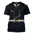 Gearhomies Unisex T-Shirt German WWII Kriegsmarine (War Navy) 3D Apparel