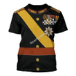 Gearhomies Unisex T-Shirt Grand Duke of Luxembourg 3D Apparel