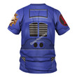 GearHomies Unisex T-shirt Terminator Armor Crimson Fists 3D Costumes
