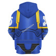 GearHomies Unisex Zip Hoodie Primaris Lieutenant 3D Costumes