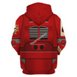 GearHomies Unisex Hoodie Terminator Armor Flesh Tearers 3D Costumes