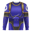 GearHomies Unisex Sweatshirt Ultramarines In Mark III Power Armor 3D Costumes