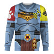GearHomies Unisex Sweatshirt Space Wolves Captain 3D Costumes