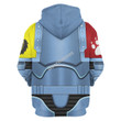 GearHomies Unisex Zip Hoodie Space Wolves Captain 3D Costumes