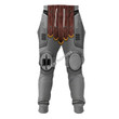 GearHomies Unisex Zip Hoodie Grey Knights Captain 3D Costumes