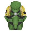 Gearhomies Unisex Zip Hoodie Mantis Warriors Mark IV Maximus Power Armor 3D Costumes