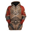 GearHomies Unisex Zip Hoodie Terminator Armor Minotaur 3D Costumes
