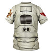 GearHomies Unisex T-shirt Terminator Armor Blood Angels 3D Costumes