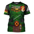 GearHomies Unisex T-shirt Salamanders Captains 3D Costumes