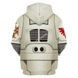 GearHomies Unisex Zip Hoodie Terminator Armor Blood Angels 3D Costumes