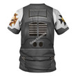 GearHomies Unisex T-shirt Terminator Armor Black Templars 3D Costumes