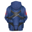 GearHomies Unisex Hoodie Crimson Fists Mark IV Maximus Power Armor 3D Costumes