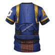 GearHomies Unisex T-shirt Ultramarines Captain 3D Costumes