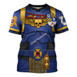 GearHomies Unisex T-shirt Ultramarines Captain 3D Costumes