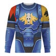 Gearhomies Unisex Sweatshirt Space Wolves in Mark III Power Armor 3D Costumes