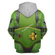GearHomies Unisex Zip Hoodie Nurgle 3D Costumes