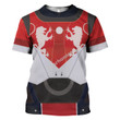 GearHomies Unisex T-shirt Brave Titan Armor Sets 3D Costumes