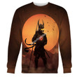 GearHomies Unisex Sweatshirt Samurai Japanese3D Costumes