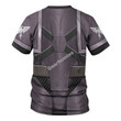 GearHomies Unisex T-shirt Pre-Heresy Black Templars in Mark IV Maximus Power Armor 3D Costumes