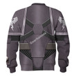 GearHomies Unisex Sweatshirt Pre-Heresy Black Templars in Mark IV Maximus Power Armor 3D Costumes