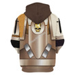 GearHomies Unisex Zip Hoodie Grey Knights V2 3D Costumes