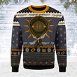 Merry Christmas GearHomies Unisex Christmas Sweater LOTR Burden 3D Apparel