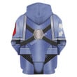 GearHomies Unisex Zip Hoodie Pre-Heresy Space Wolves in Mark IV Maximus Power Armor 3D Costumes