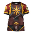 GearHomies Unisex T-shirt The Brazen Beasts Khorne Daemonkin Warband Colour Scheme 3D Costumes