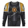 GearHomies Unisex Sweatshirt Pre-Heresy Imperial Fists in Mark IV Maximus Power Armor 3D Costumes